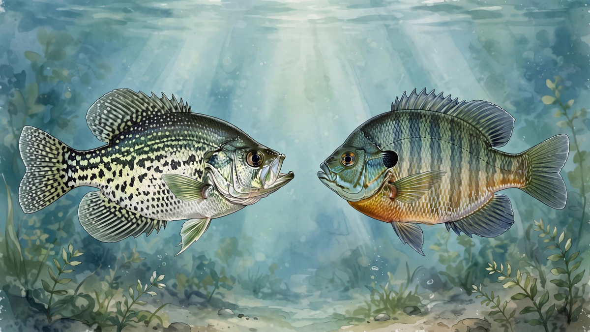 Crappie vs Bluegill: How to Tell Them Apart