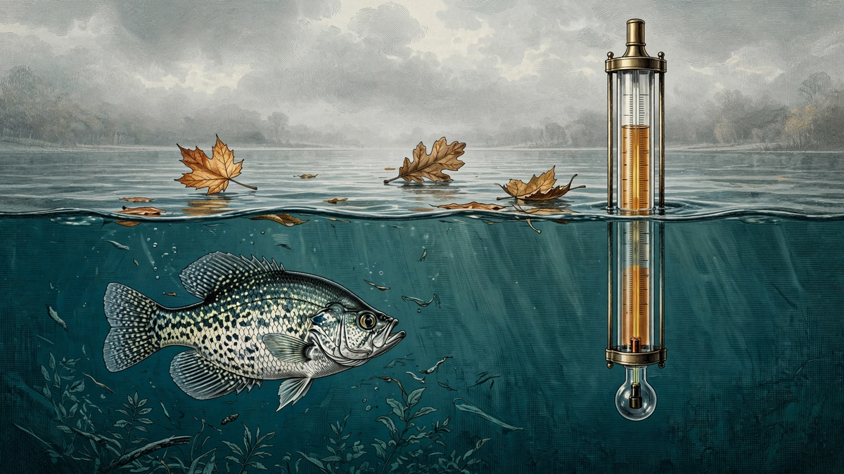 What Water Temperature Do Crappie Bite Best in Fall?