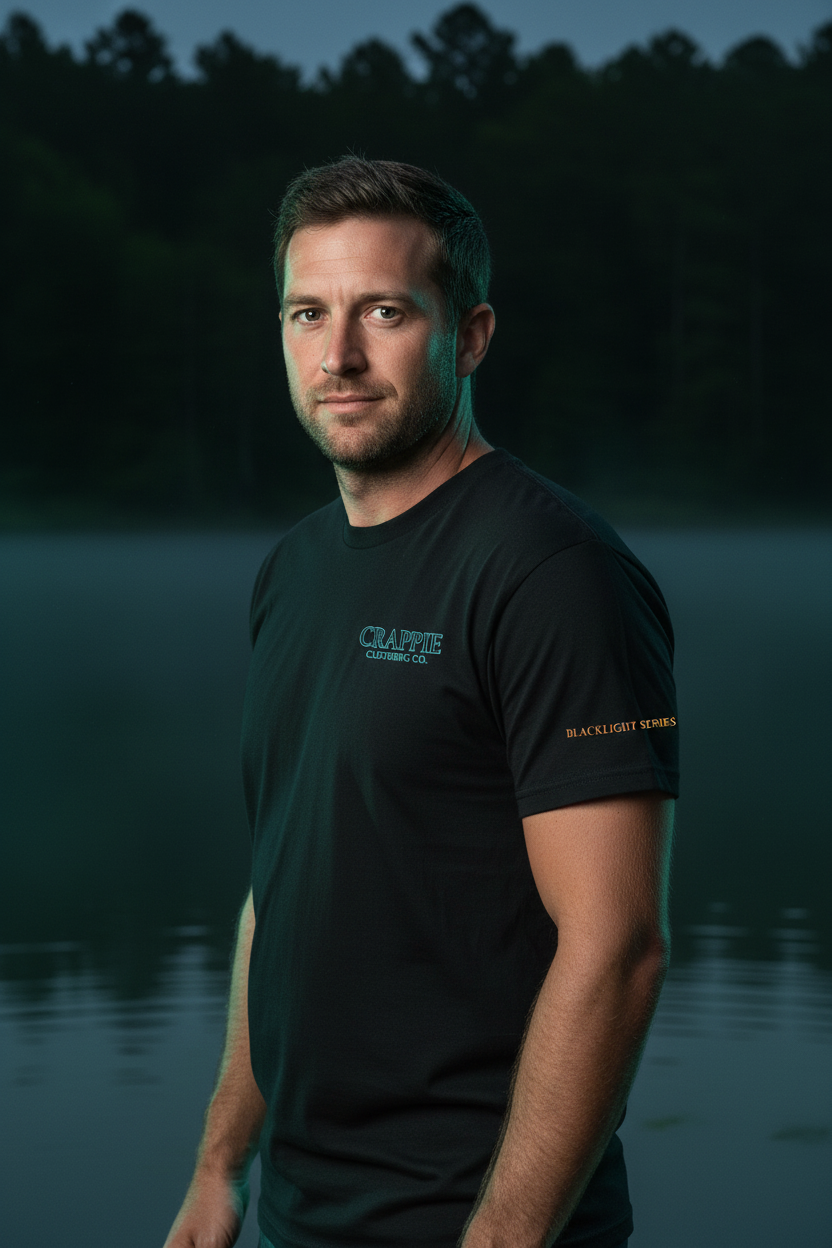 Dark Water Tee - Front Sleeve Lifestyle Fixed