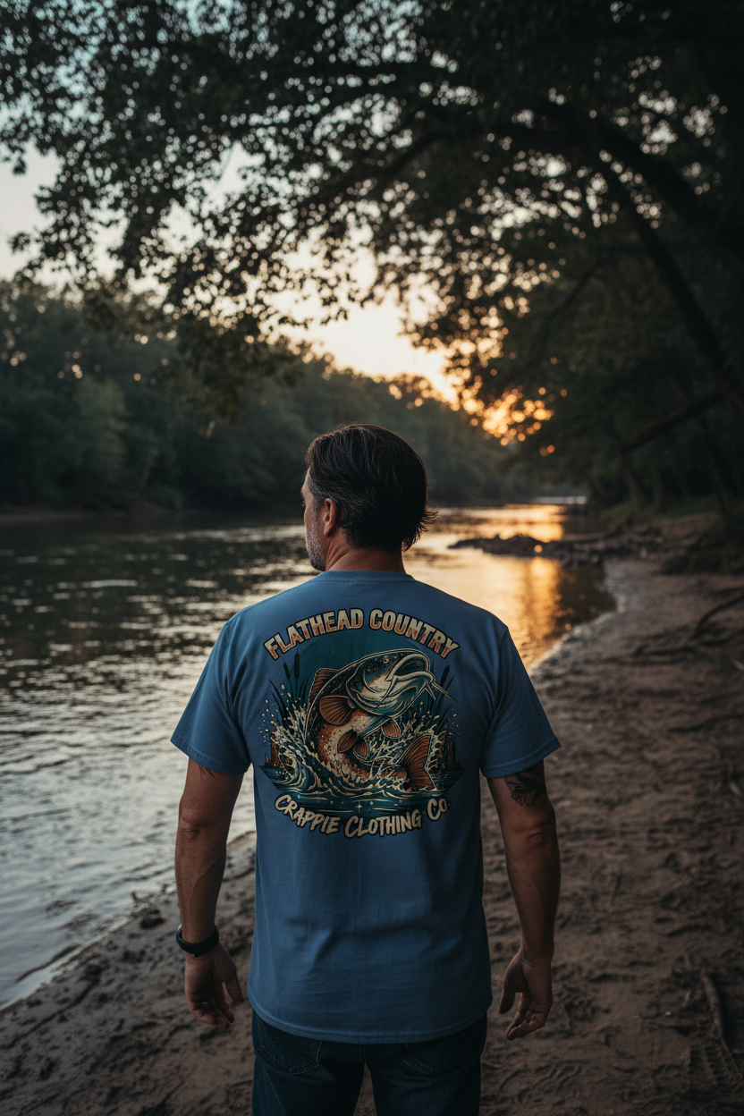 Flathead Country Tee - Back Lifestyle