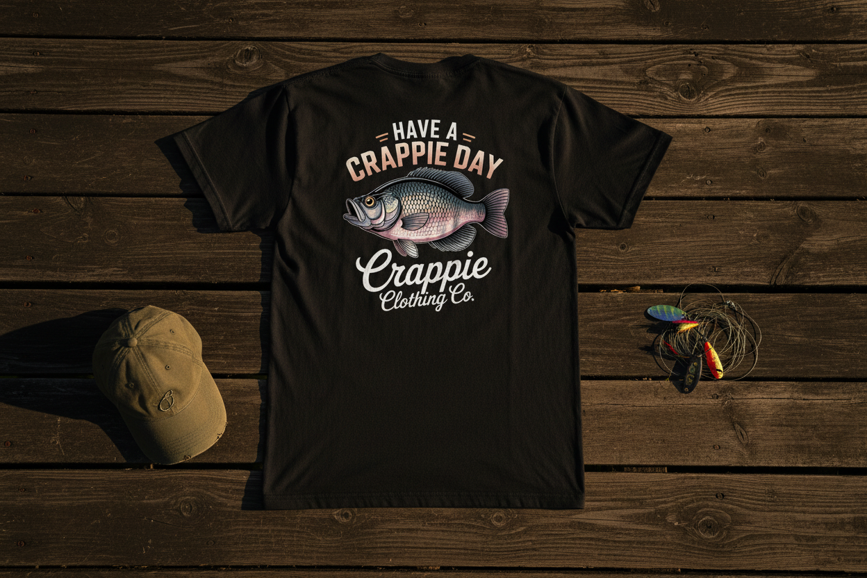 Have A Crappie Day – Lay Flat Back