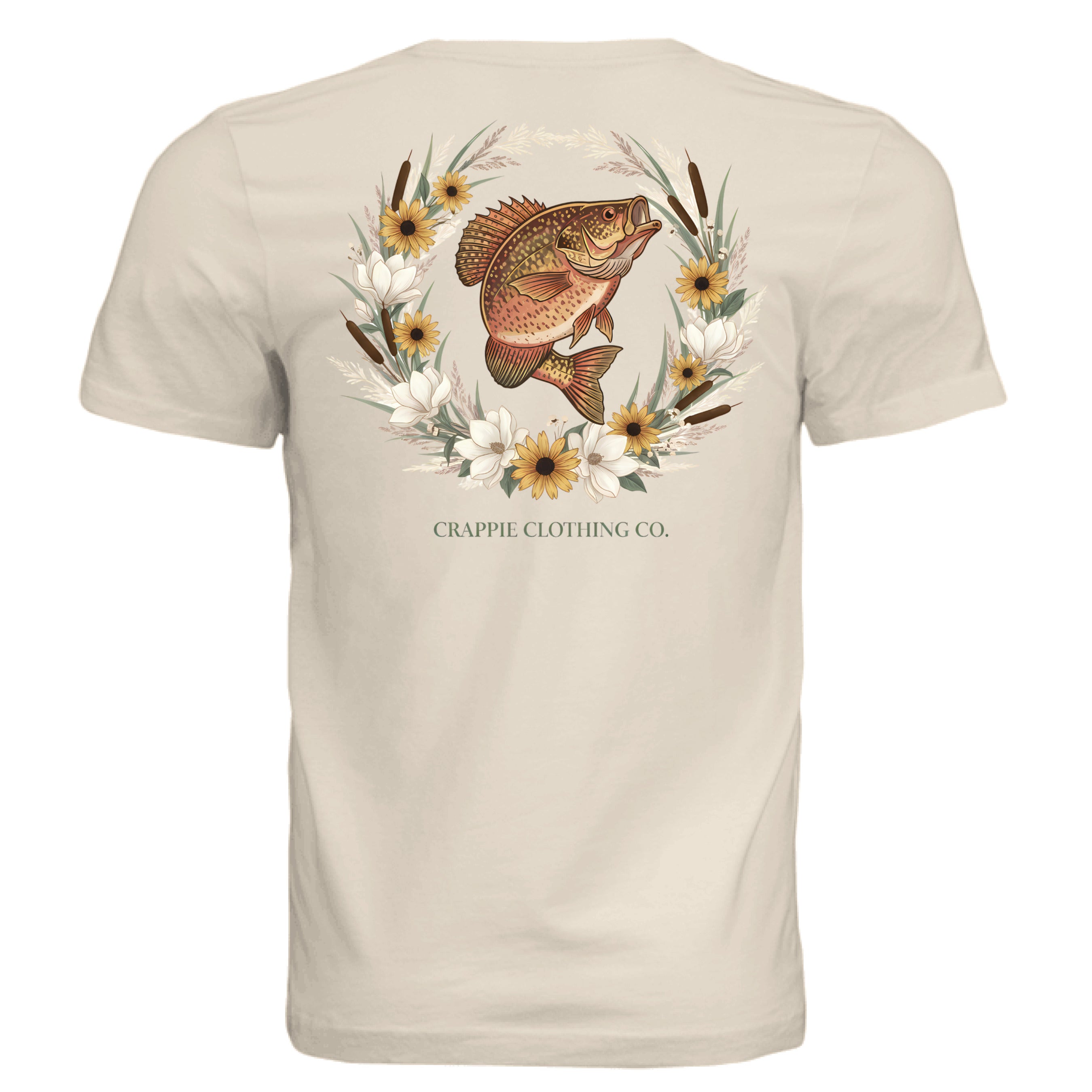 Solid Natural Triblend - BACK