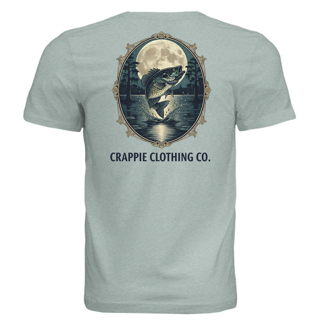 Dusty Blue Triblend - BACK