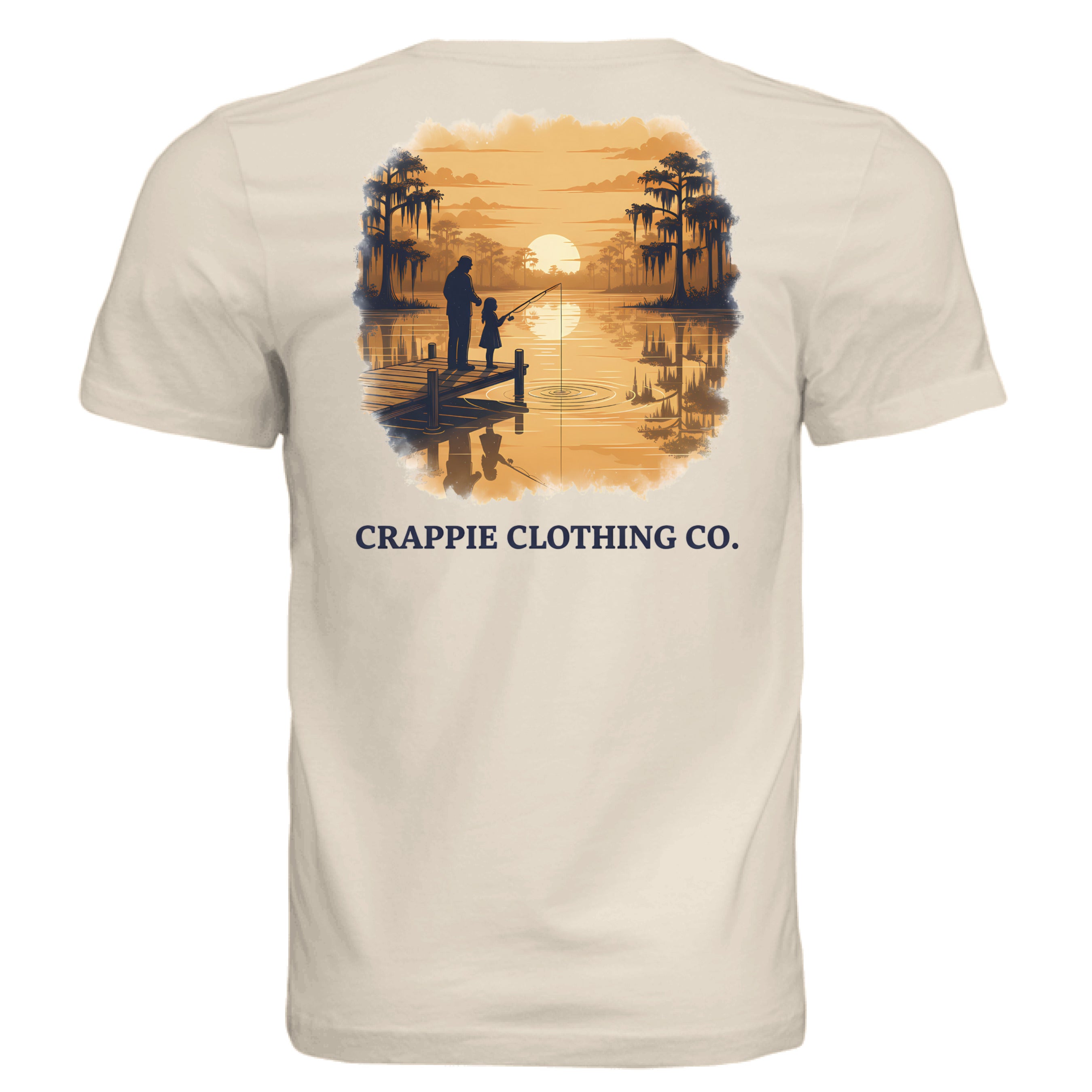 Solid Natural Triblend - BACK