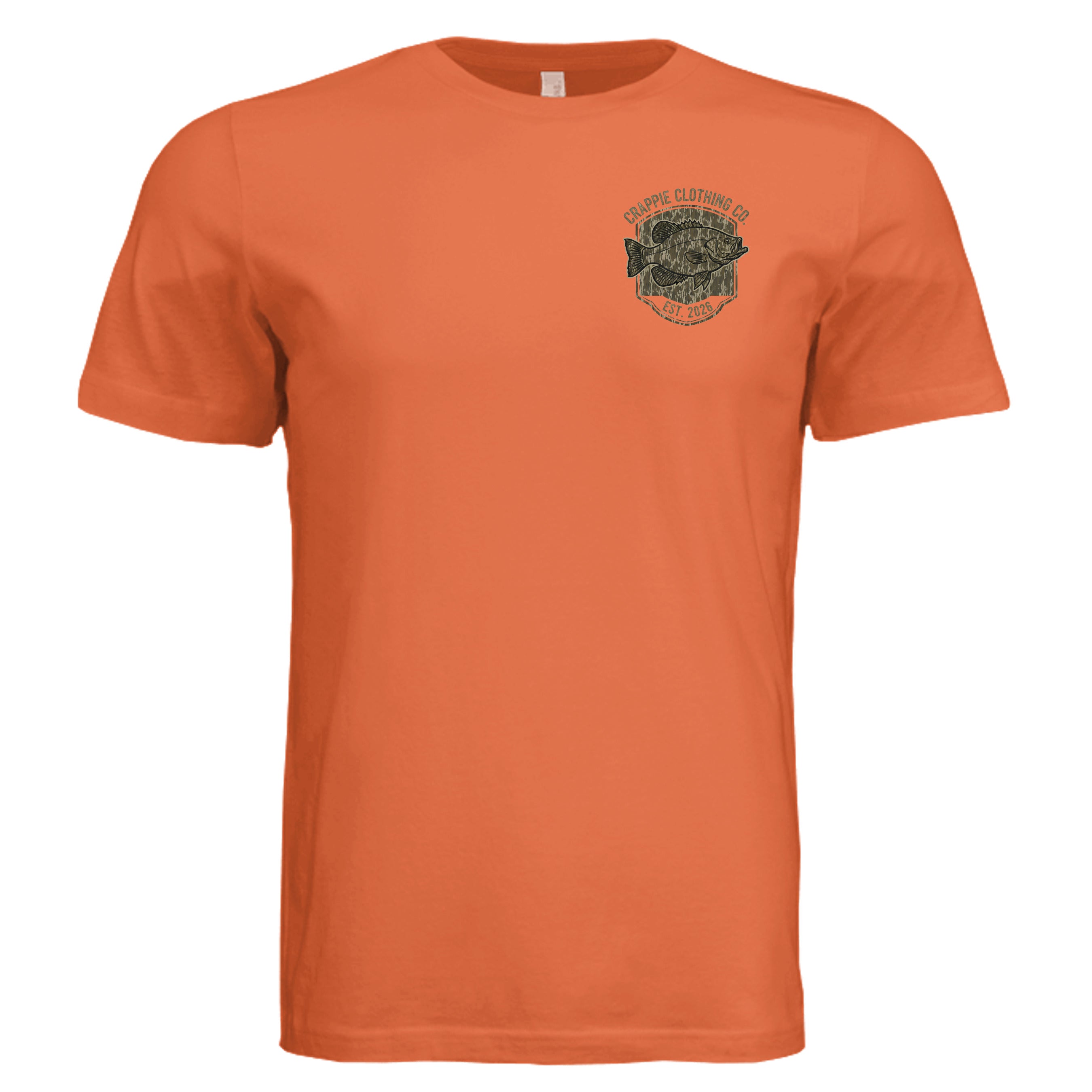 Solid Orange Triblend - 3413C - FRONT