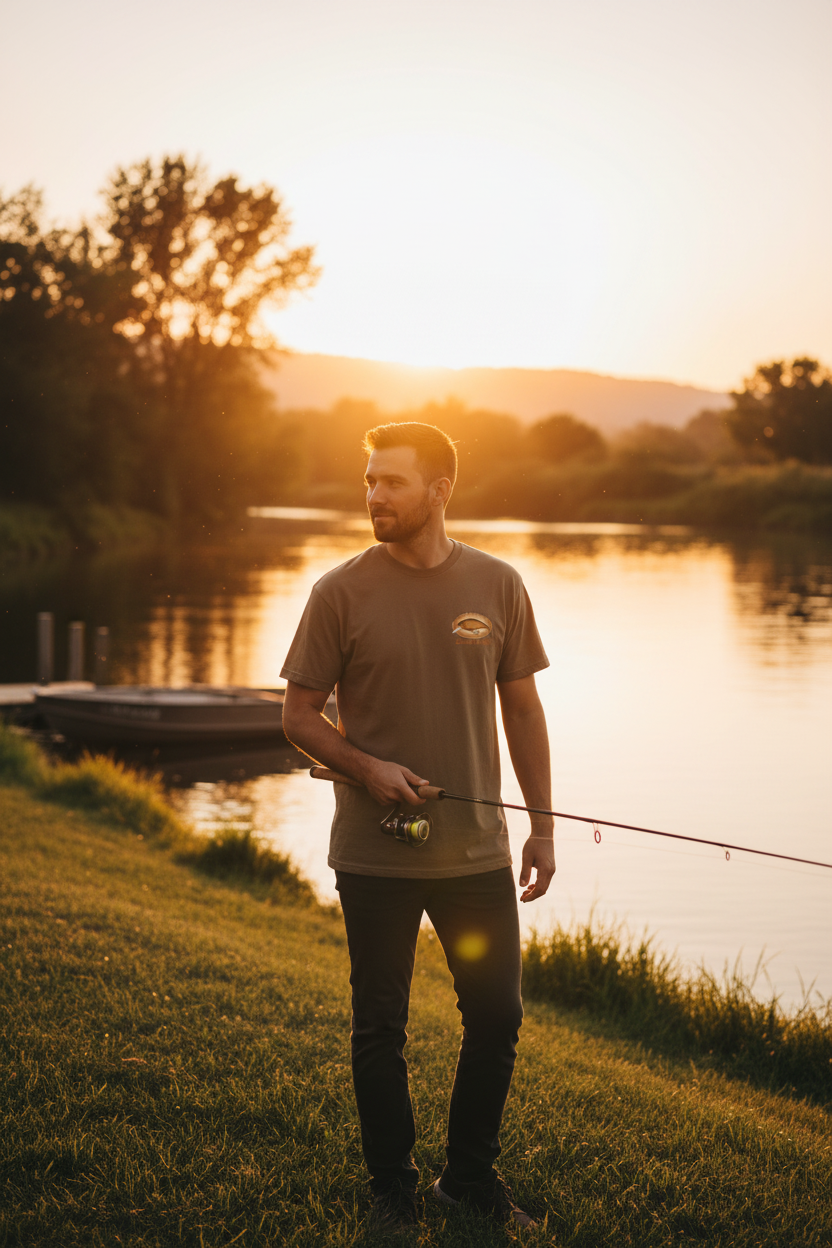 Sunset Drifter Front Lifestyle Mockup