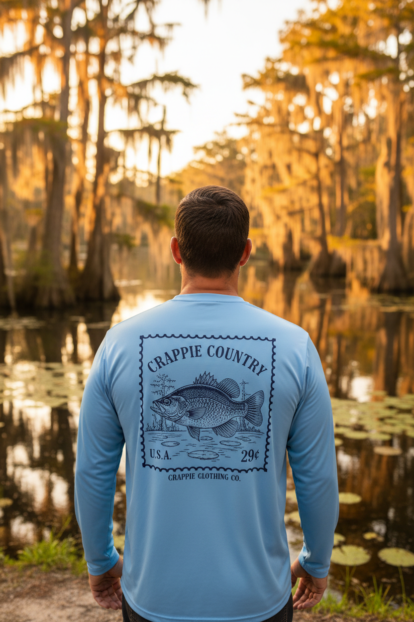 Swamp Stamp UV Light Blue - Back Lifestyle Fixed
