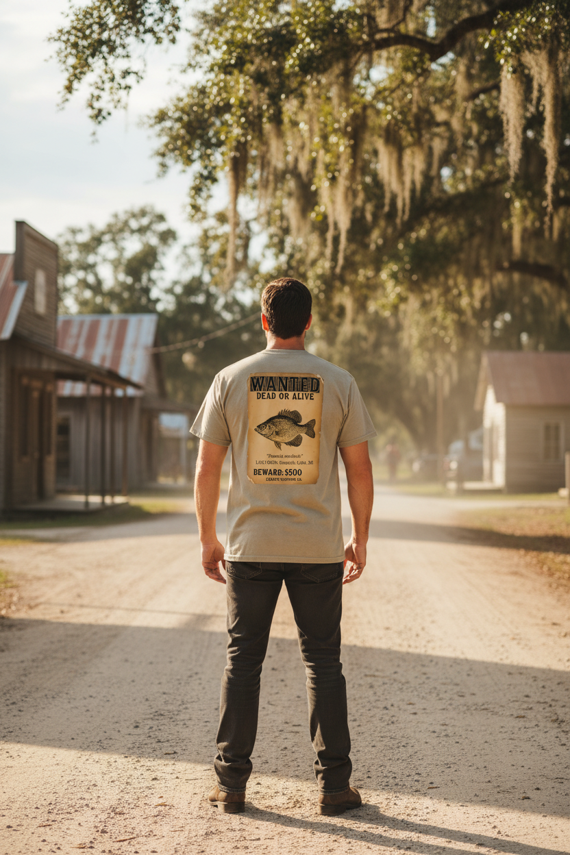 Wanted Tee - Back Lifestyle